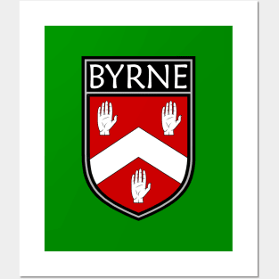 Irish Clan Crest - Byrne Posters and Art